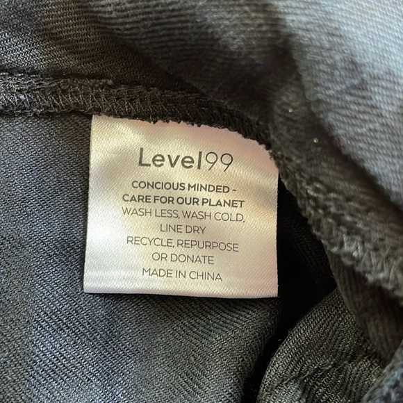 Level 99 black utility pant - size 24 - Picture 3 of 8